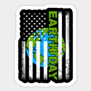 Eh Day 2022 American Flag Environtal Sticker